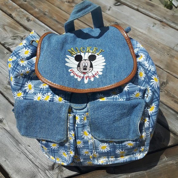 Disney Handbags - Vintage Disney Mickey Unlimited Tag Backpack